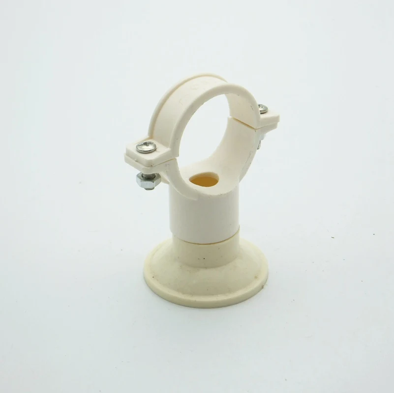 25mm PVC Pipe Clamp Clip Support Bracket With Base For Fitting Water Connector Garden Irrigation System | Обустройство дома