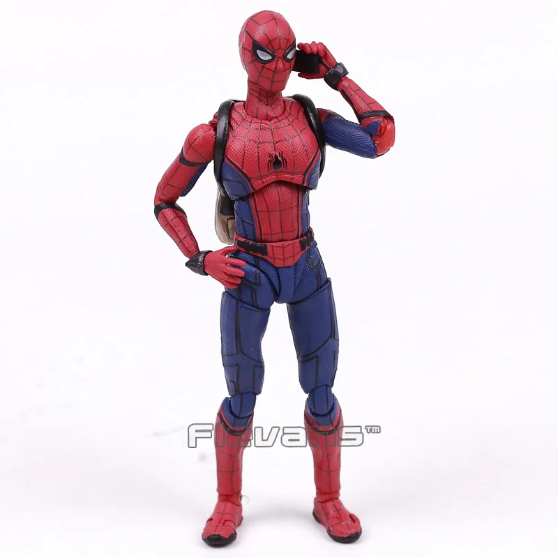 Человек-паук возвращение домой Человек-паук ПВХ фигурка Коллекционная модель игрушки
