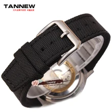 20 мм 21 мм 22 мм высококачественный прочный нейлоновый ремешок для часов с нейлоновым/кожаным ремешком is(cramps) Pilot