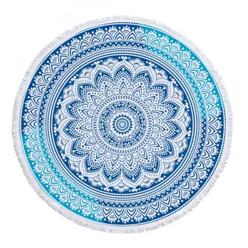 

Indian Round Mandala Microfiber Towel Beach Tapestry Wall Hanging Towel Beach YoGa Mat Decor Boho Style Sunbath Beach Towel 2019