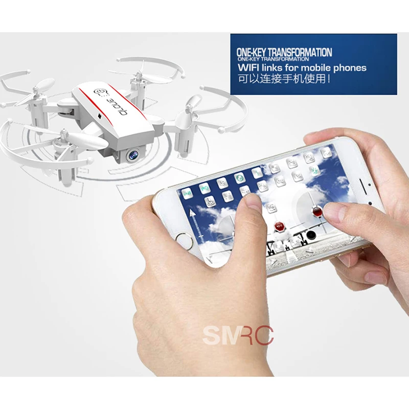 

SMRC Mini Quadrocopter Pocket Drones with Camera HD small WiFi mine RC Plane Quadcopter race helicopter eachice S9 fpv Dron 4K