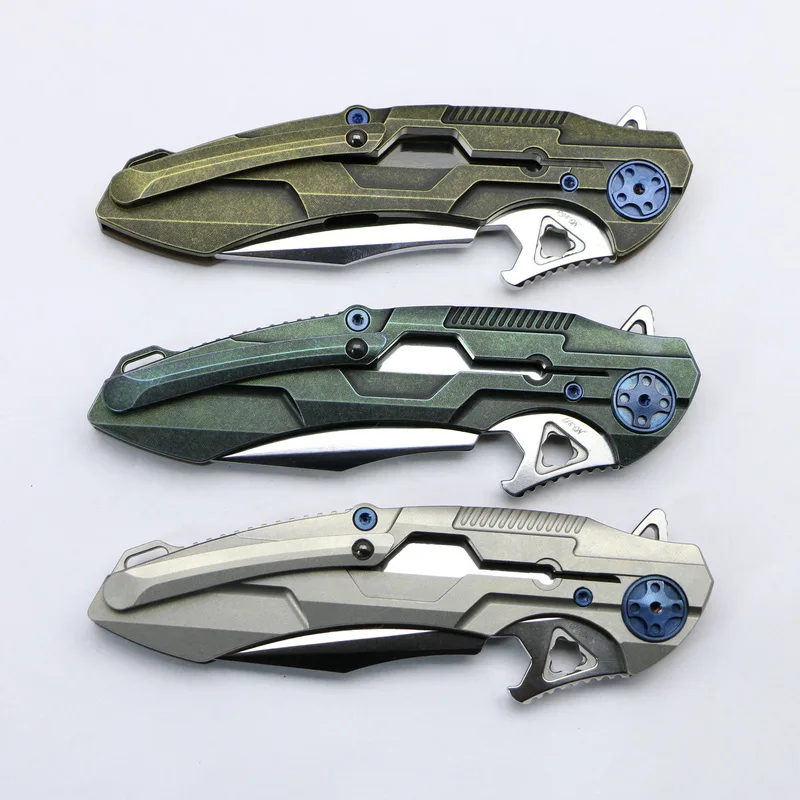 Rikeknife RIKE M3 Флиппер шариковый подшипник тактический складной нож 154 см лезвие Титан+ G10 Ручка Открытый охотничий карманный нож EDC