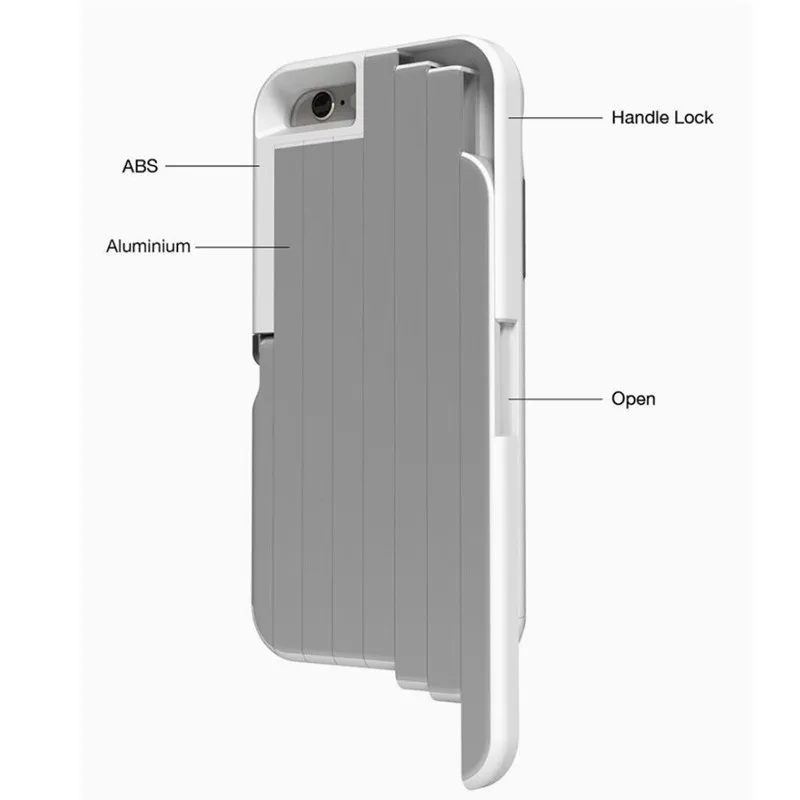 stickboxselfiestickboxmobilephonecasewithRetractableLever