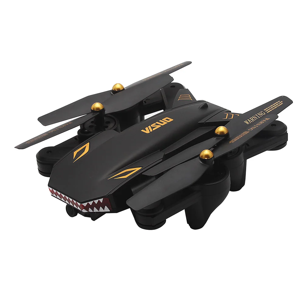 VISUO XS809S 0.2 0.3MP Camera Selfie Drone FPV Wifi Foldable RC Drone Quadcopter One Key Return G-sensor Helicopter Dron (16)