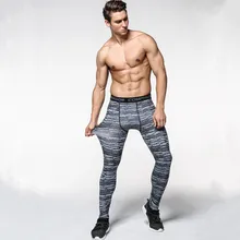Мужские камуфляжные штаны компрессионные быстросохнущие брюки леггинсы для бега спортивные тренировки для спортзала мужские брюки капри для фитнеса S-3XL