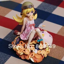 Bakemonogatari Shinobu Oshino ПВХ Рисунок в коробке 20 см Хорошее качество