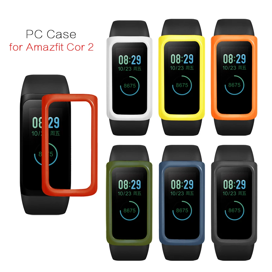

Защитный чехол для Xiaomi Huami Amazfit Cor 2 Band, чехол из поликарбоната, защитный корпус для Amazfit Cor 2, аксессуары для смарт-браслета