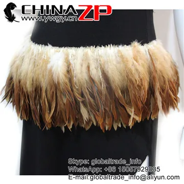 Natural Brown Chinazp Feathers натянутые 800 штук/цвет/пучок декольте Редкие натуральные коричневые оптом натянутые петушиные перья для секса косплей костюм - Цвет: Natural Brown