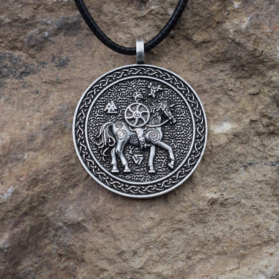 1 шт., Прямая поставка, норвежский викинг, языческое ожерелье Odin, Руна, ТАТА, Валькнут, Руна, ювелирные изделия, санлан