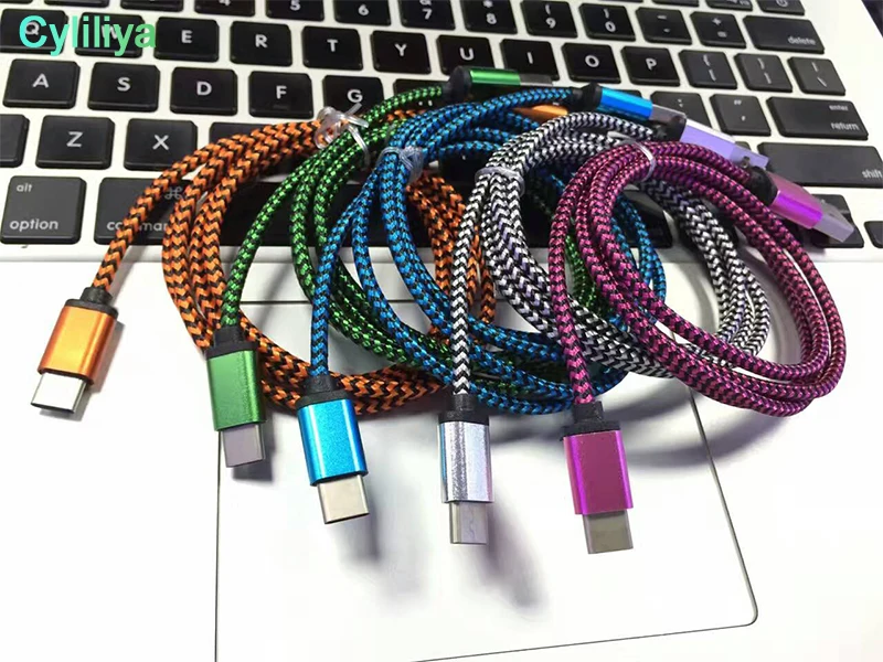 10 шт. 1 м 2 м 3 м USB C type C кабель для зарядки type-C 3,1 кабель для зарядки мобильных телефонов Кабели для Macbook Nexus Nokia Oneplus