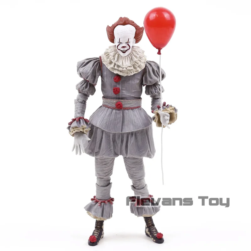 NECA Stephen King's It Pennywise Джокер, клоун BJD Joint Move Фигурки игрушки куклы для Хэллоуина подарок