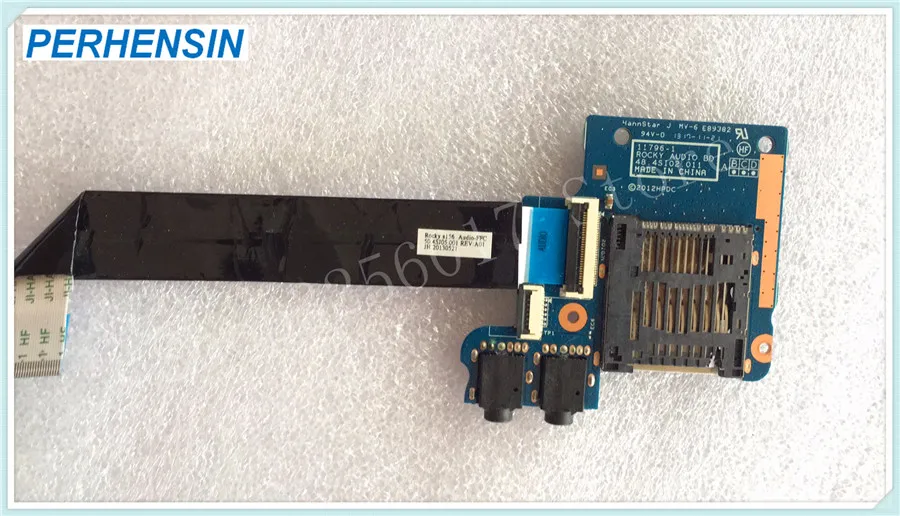 GENUINE FOR HP FOR ProBook 4440S 4540S Audio SD Card Reader Port Board 48.4SI02.011