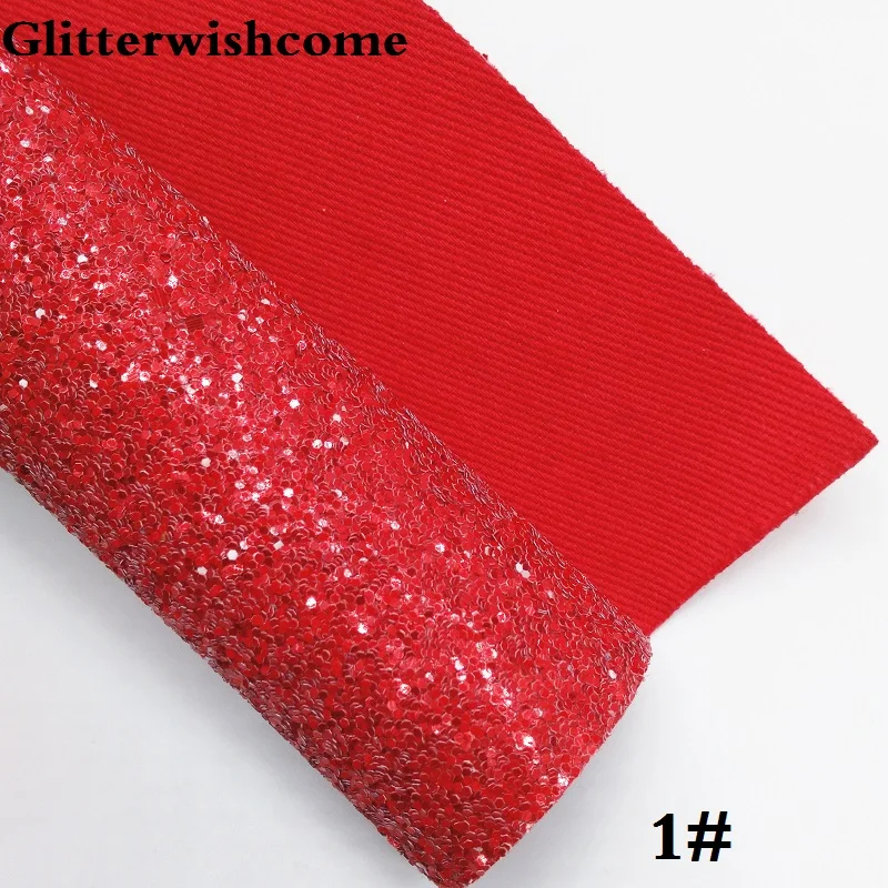1 Glitterwishcome 21X29 см A4 Размеры виниловые обои для банты флуоресцентного цвета с эффектом блестящей кожи тканевый Виниловый фон для банты, GM169A - Цвет: 1