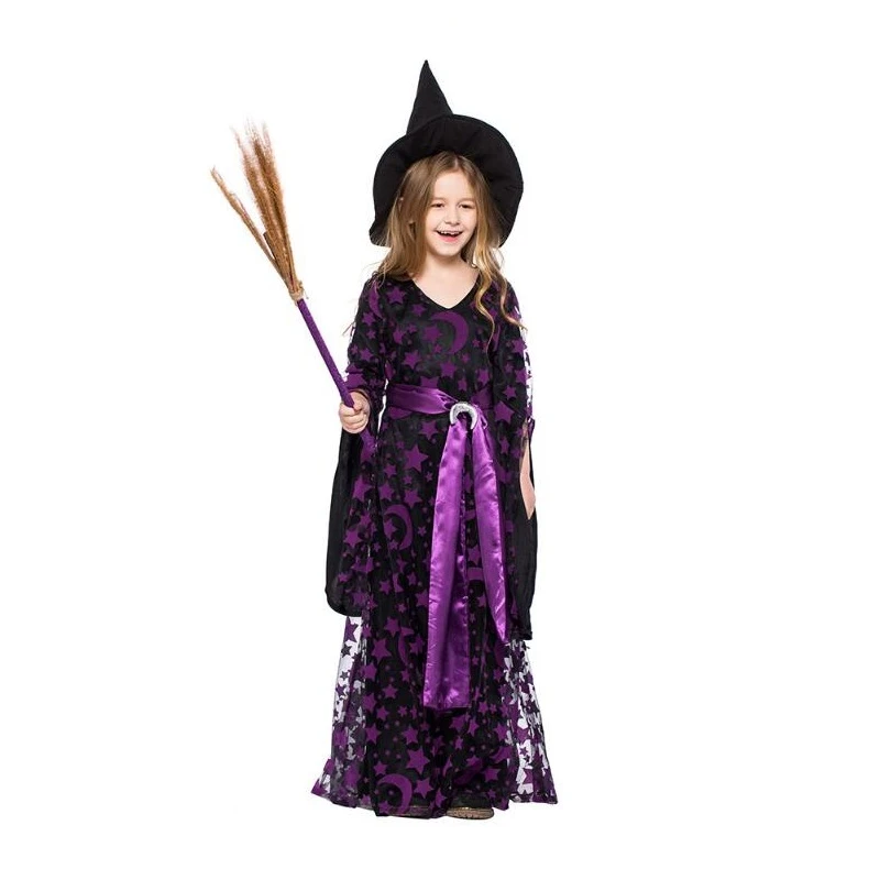 ハロウィン魔女衣装魔法少女のコスプレ紫祭パーティーの摩耗の役割子供ファンシードレス Girls Costumes Aliexpress ハロウィン魔女衣装魔法少女のコスプレ紫祭パーティーの摩耗の役割子供ファンシードレス Girls Costumes Aliexpress