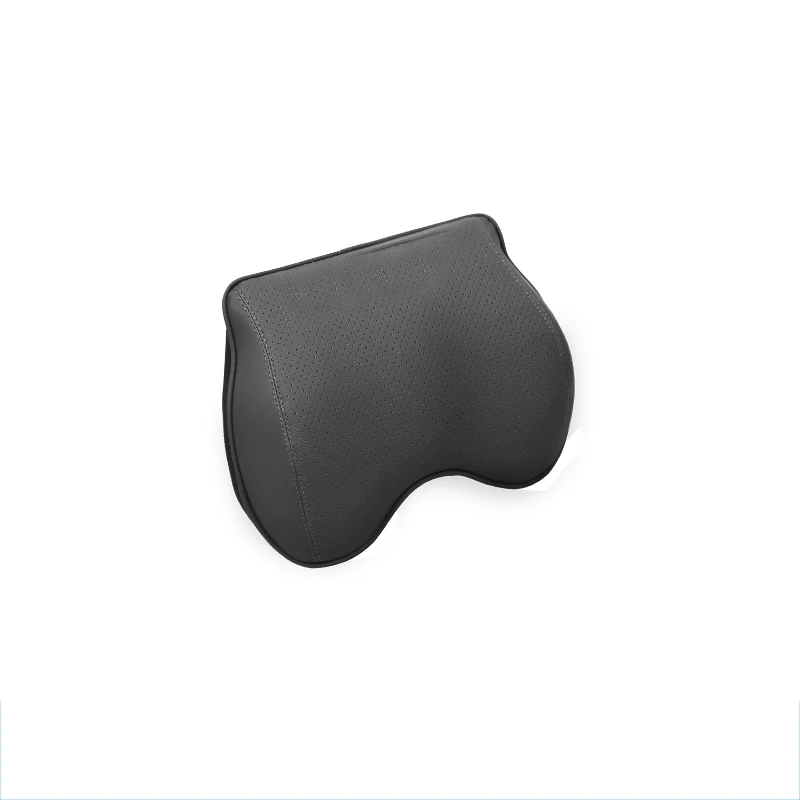 headrest type 1 Lsrtw2017 кожа память хлопок автокресло подголовник подушка поясничная поддержка для smart fortwo forfour 2007 - Название цвета: headrest type 1