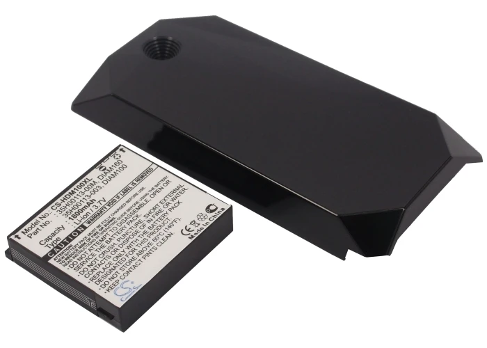 Cameron Sino для htc для Diamond 100, P3100, P3700, для Touch Diamond(1800 мАч) с задней крышкой