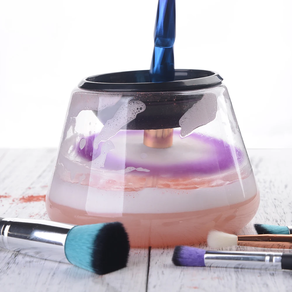 

CHILEELOVE Makeup Brushes Washing Tool Electric Makeup Brush Cleaner & Dryer Set