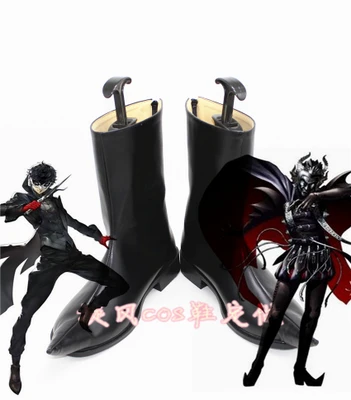 

Persona 5 Kurusu Akira Joker Cosplay Boots Shoes