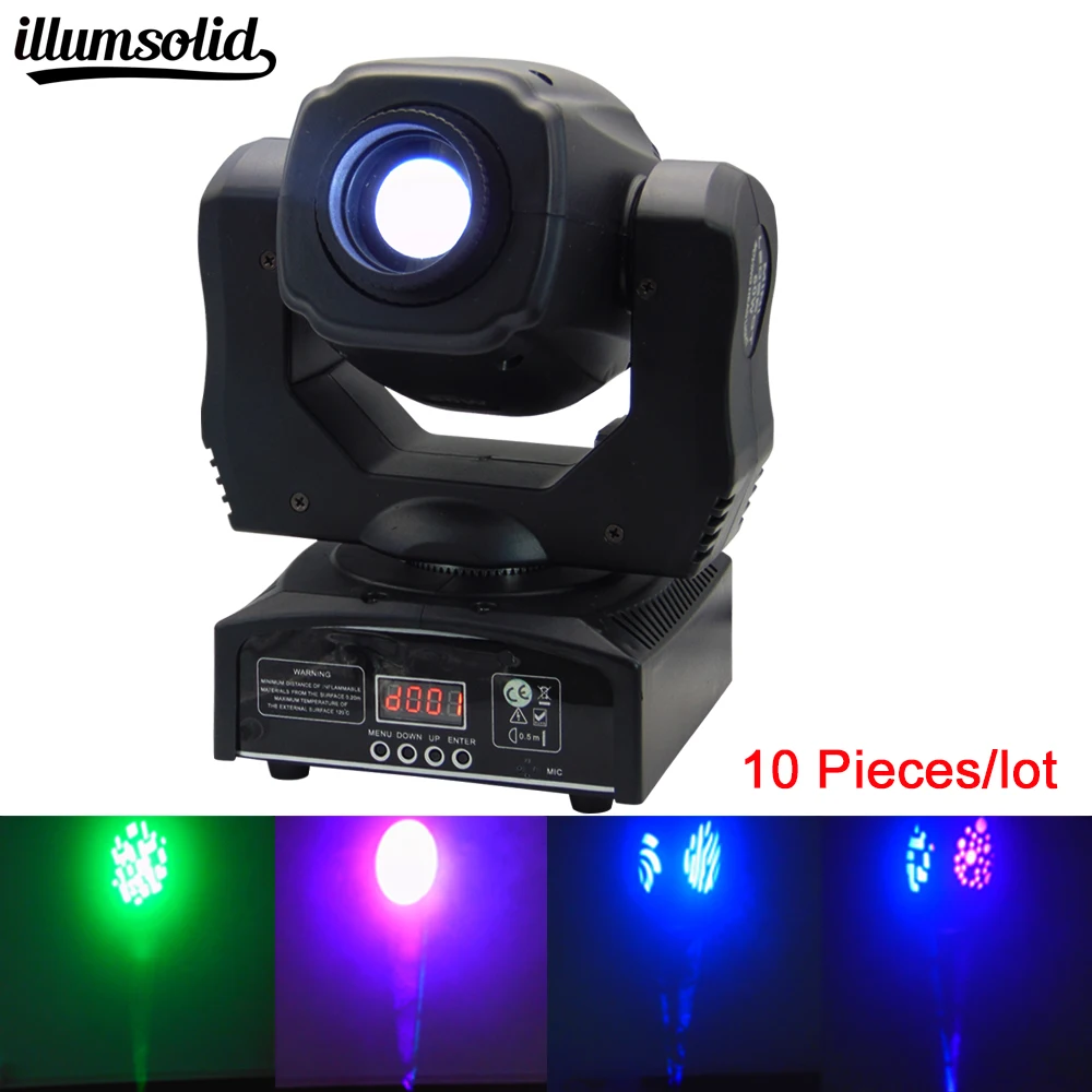 

10pieces/lot New Professional LED Stage Lights 60W LED DMX Stage Lighting Effect DMX512 Led for DJ Disco Party KTV