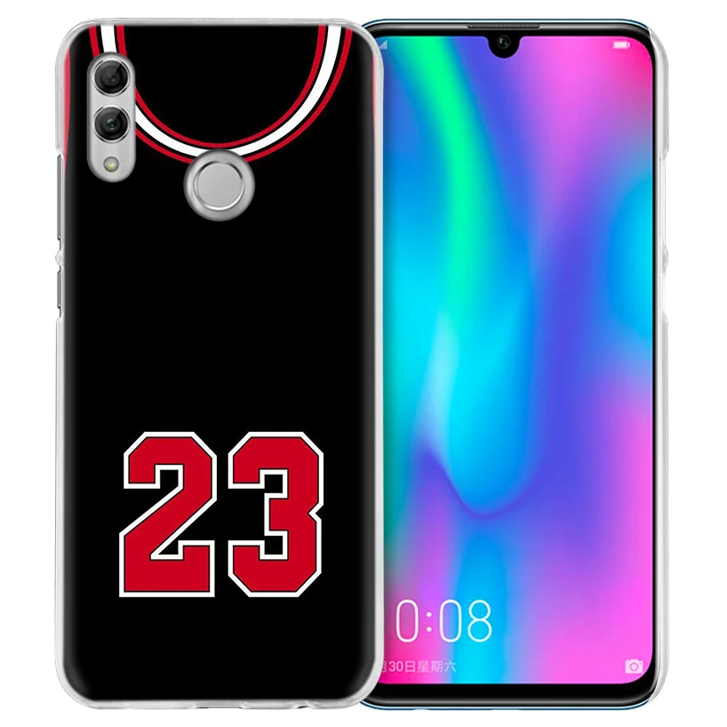 Баскетбол 23 24 номер чехол для huawei Honor 8X Y9 20 9 10 Lite Play 8C 8A Pro V20 20i Y6 Y7 Y5 жесткий чехол из ПК для телефона Casos