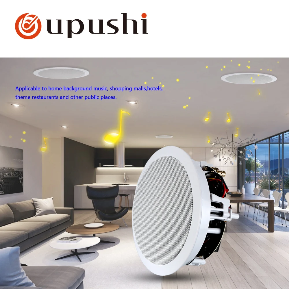 8 Inch Runde Decke Montiert Lautsprecher Professional Sound Festen Widerstand Impedanz Koxiale Lautsprecher 8 Inch Runde Decke Montiert Lautsprecher Professional Sound Festen Widerstand Impedanz Koxiale Lautsprecher