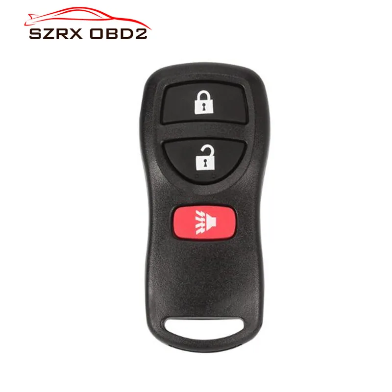 

Replacement 2+1 buttons Car key shell for nissan tiida qashqai X-TRAIL remote control Transponder key case fob