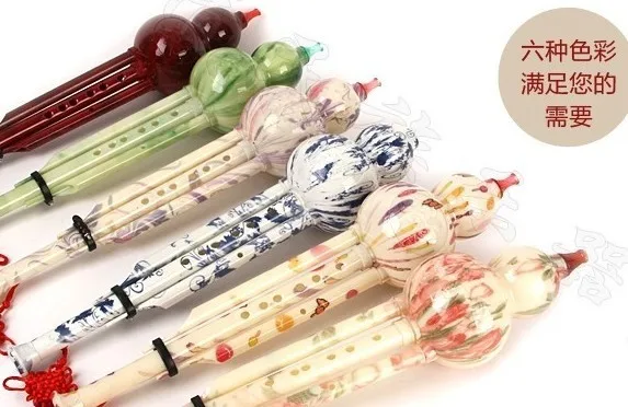 Blue And White National Musical Instrument Musical Instrument Hulusi Hulusi Shipping Beginner Models