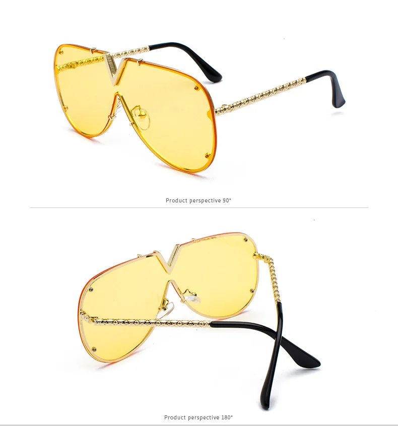 Hdtansen, модные солнцезащитные очки для мужчин и женщин, фирменный дизайн, металлическая оправа, негабаритная индивидуальность, высокое качество, унисекс, солнцезащитные очки