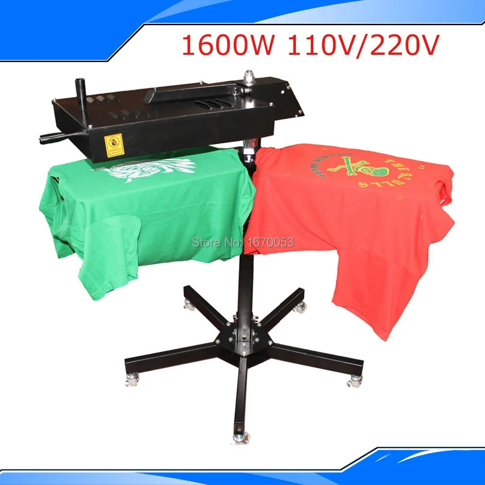

Shirt Screen Printing Quick Drying Machine Flash Dryer with Two Drying Platform