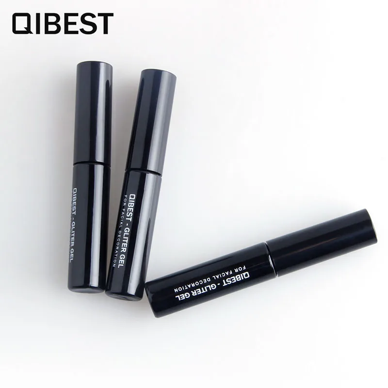 Бренд QIBEST макияж высокой вязкости Высокая Вспышка блеск специальный клей для