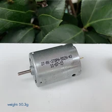 RK-370 Toy Carbon Brush Motor High Speed 3.7V 7.4V 13500 rpm 33500 rpm Micro Motor for Aircraft Model Water Gun Modified