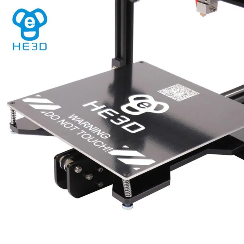 HE3D EI3 Одиночная алюминиевая экструзия 3d принтер комплект 3d печать 200*200*200 мм два рулона нити SD карта ЖК в подарок