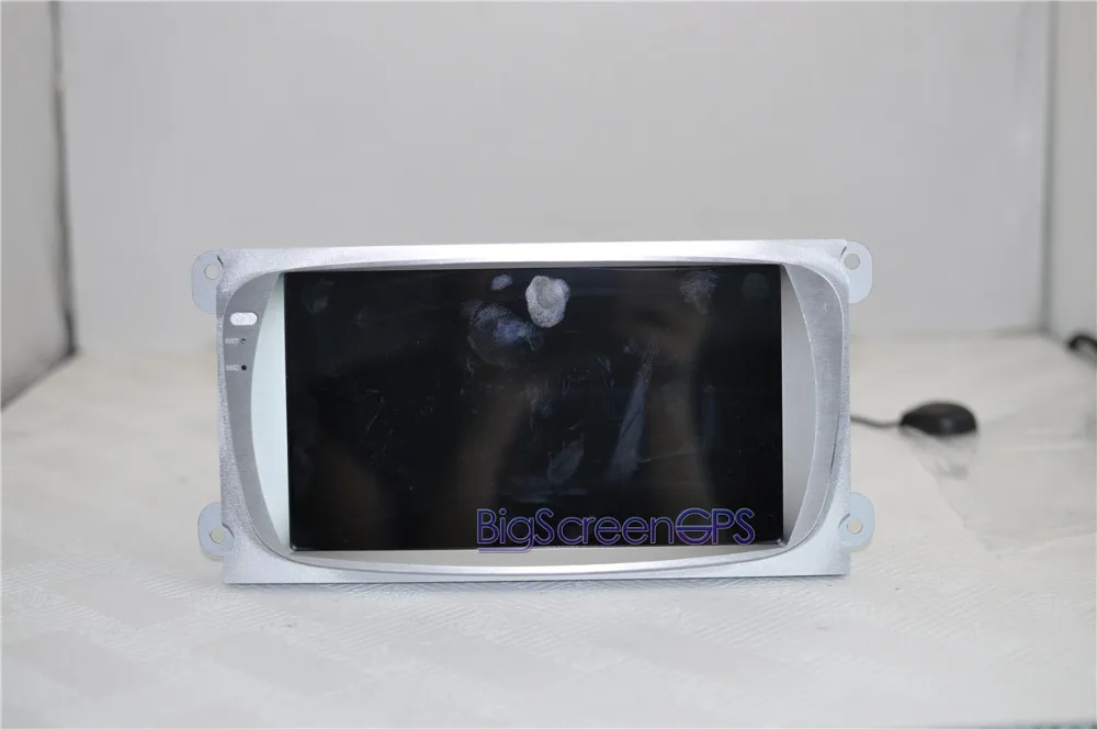 Top 8 Inch Android 6.0 Quad Core Car No DVD Player GPS Navigation For Ford Mondeo Silver And Black Tow Colors Multimedia IPS Screen 2