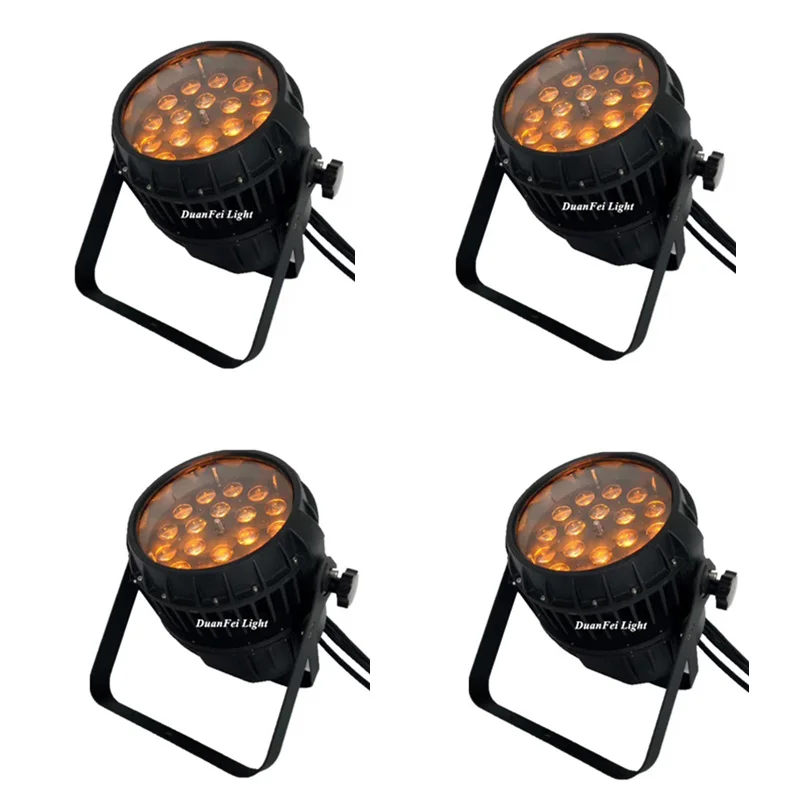 8 шт. рождественские фонари Par can светодиодный наружный проектор led uplights ip65 wash zoom PAR