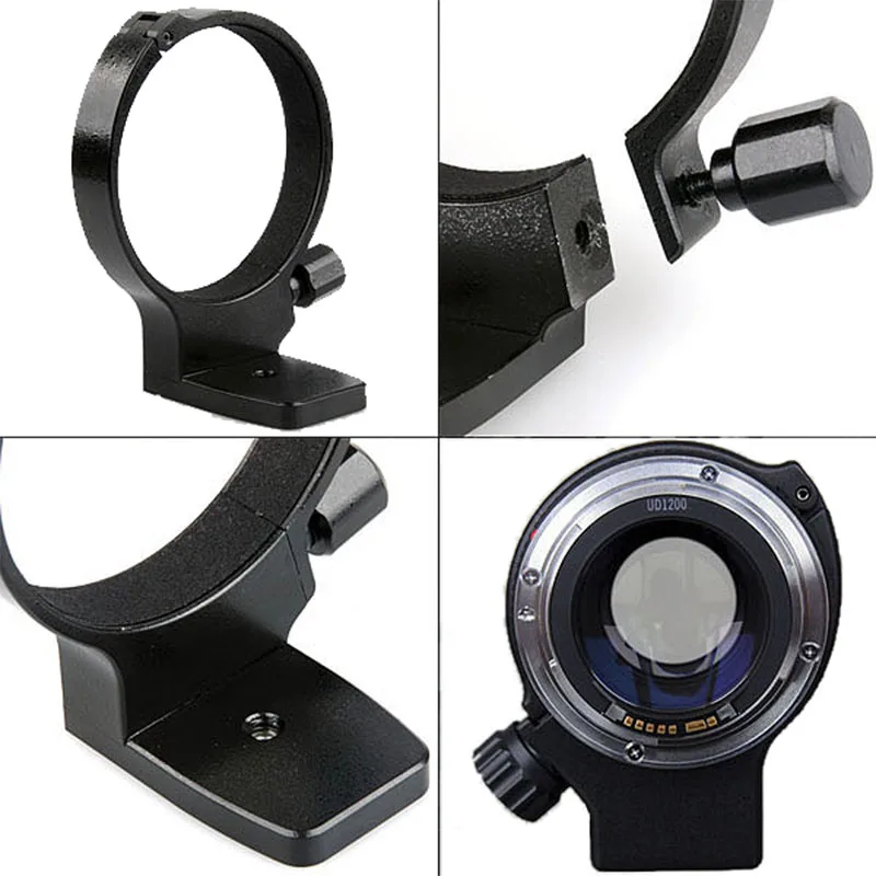 Металлическое Крепление для штатива кольцо-ошейник адаптер для DSLR камеры Nikon Nikkor AF-S 80-200 мм f/2.8D черный