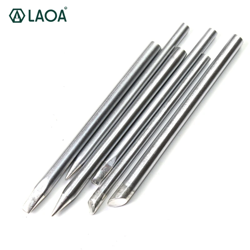 

5pcs 30/40/60W Soldering Iron Tip Solder horn Soldering Head For Replace and Rework For LA812530/40/60