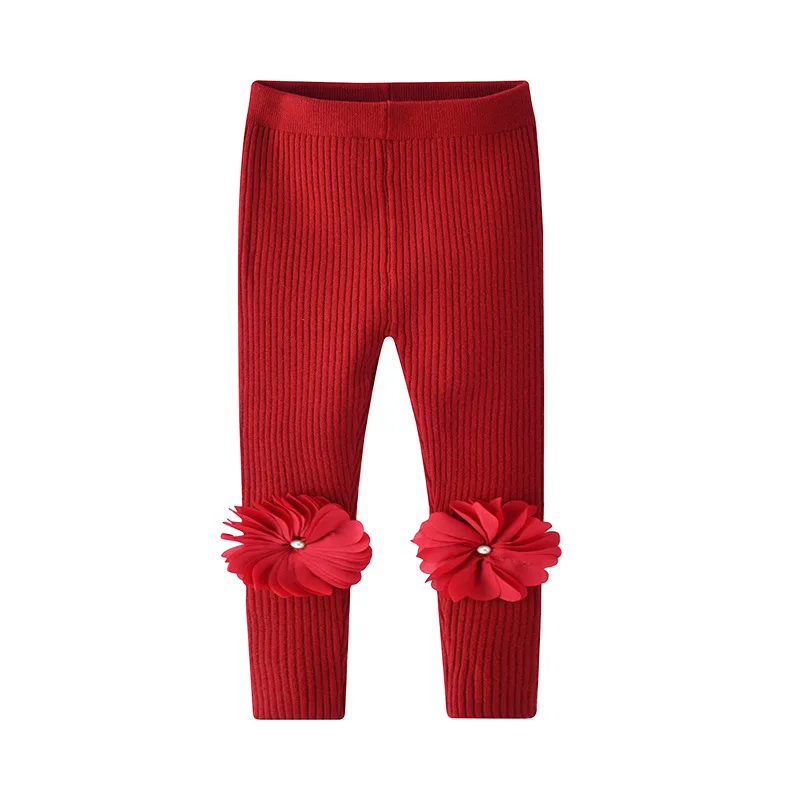 

Funfeliz Baby Girl Legging 2019 Spring Autumn 3D Flower Cotton Pant for Kids Dot Kids Leggings for Girls Children Clothes 1T-10T