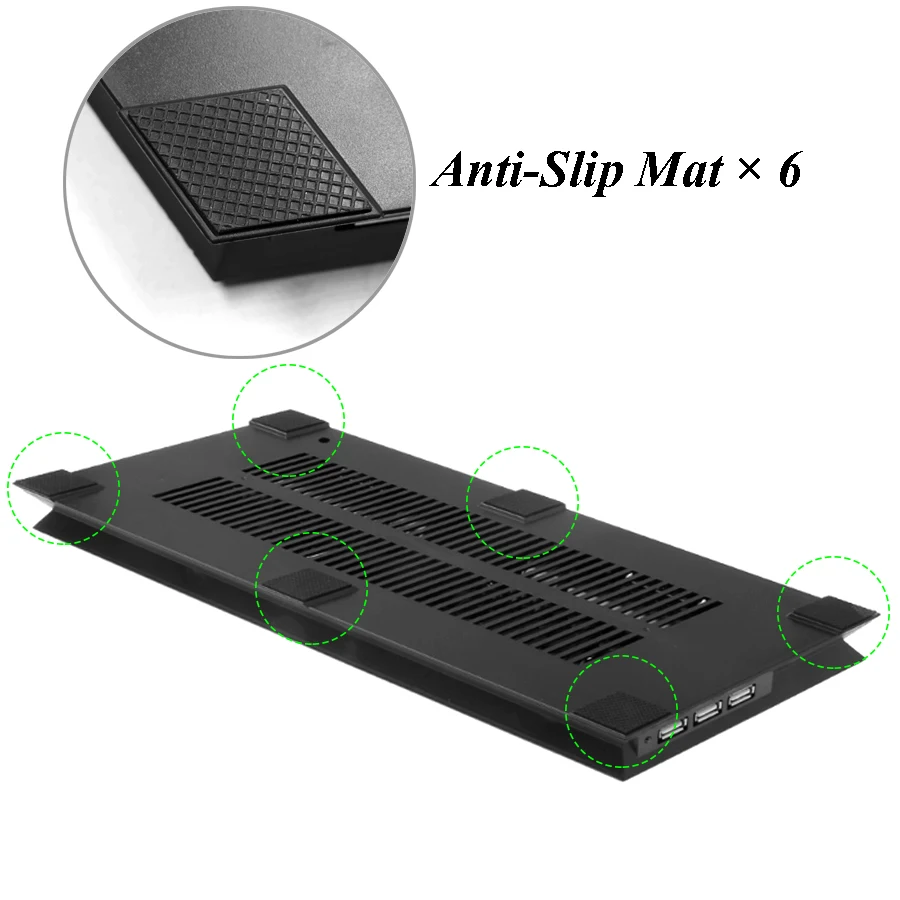  PS4 PRO Heat Sink Base Cooling Fan Vertical Charger Stand Dual Controller Charging Dock for Playsta