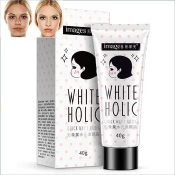 

40g Quick Whitening Face Cream Long Lasting Moisturize Oil Control Skin Care Cover Pores Acne Nude MakeUp Base Brighten