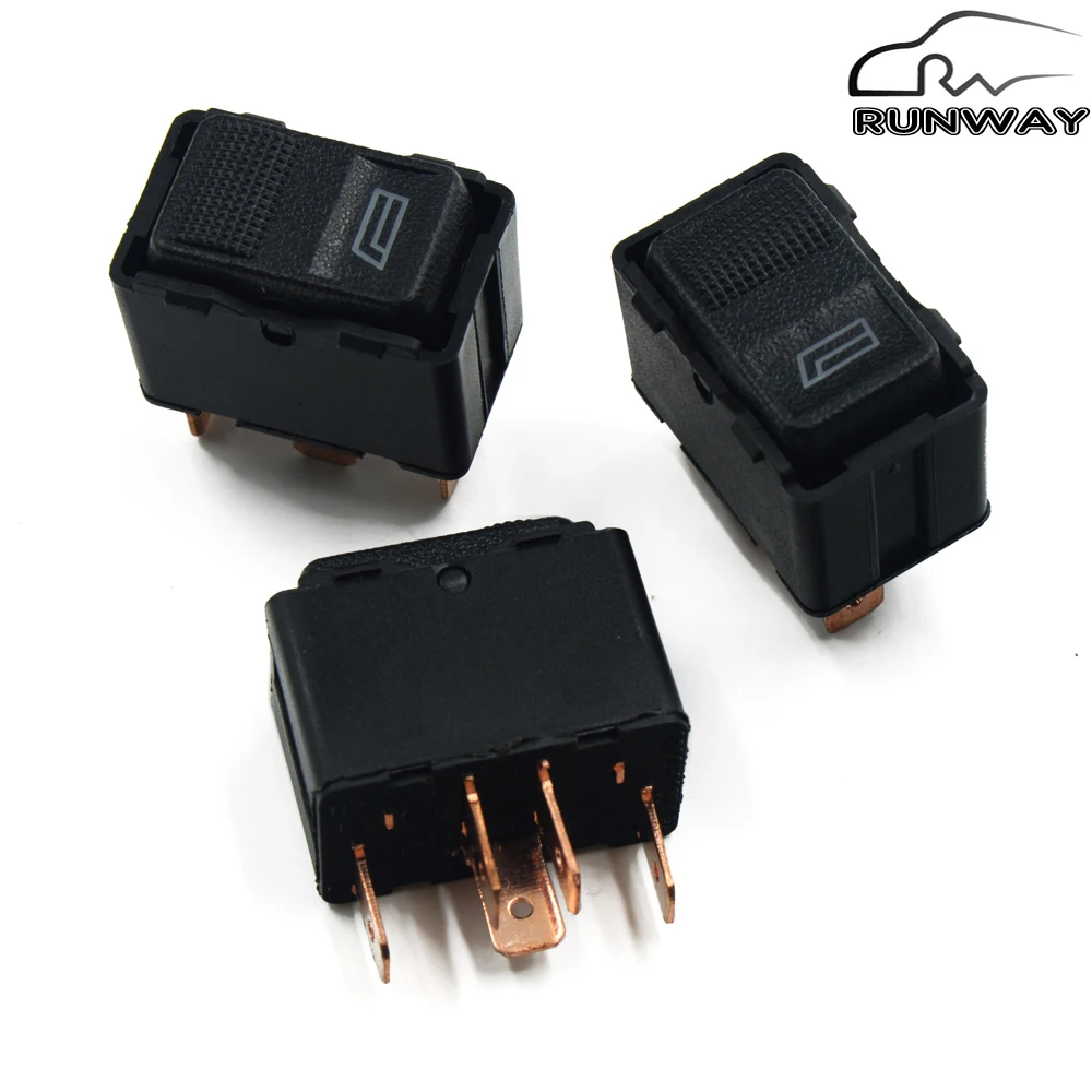 

Factory direct sale!High quility single electronic window switch for Audi A6 C4 V8 Quattro 80 B3 B4 90 100 (3PCS)