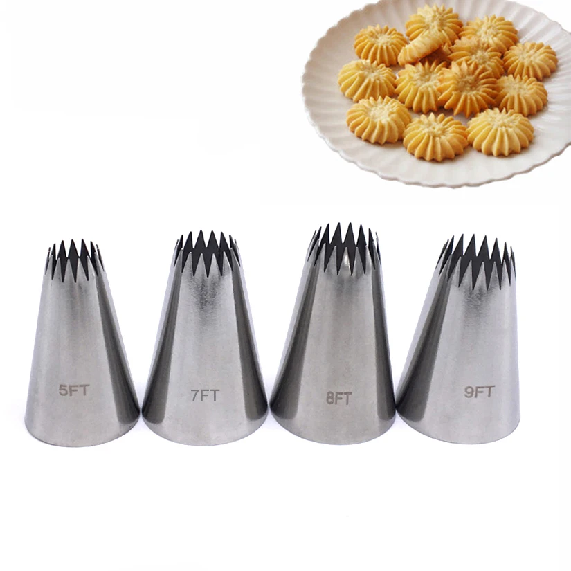 Aliexpress Buy Size Open Star Tips Icing