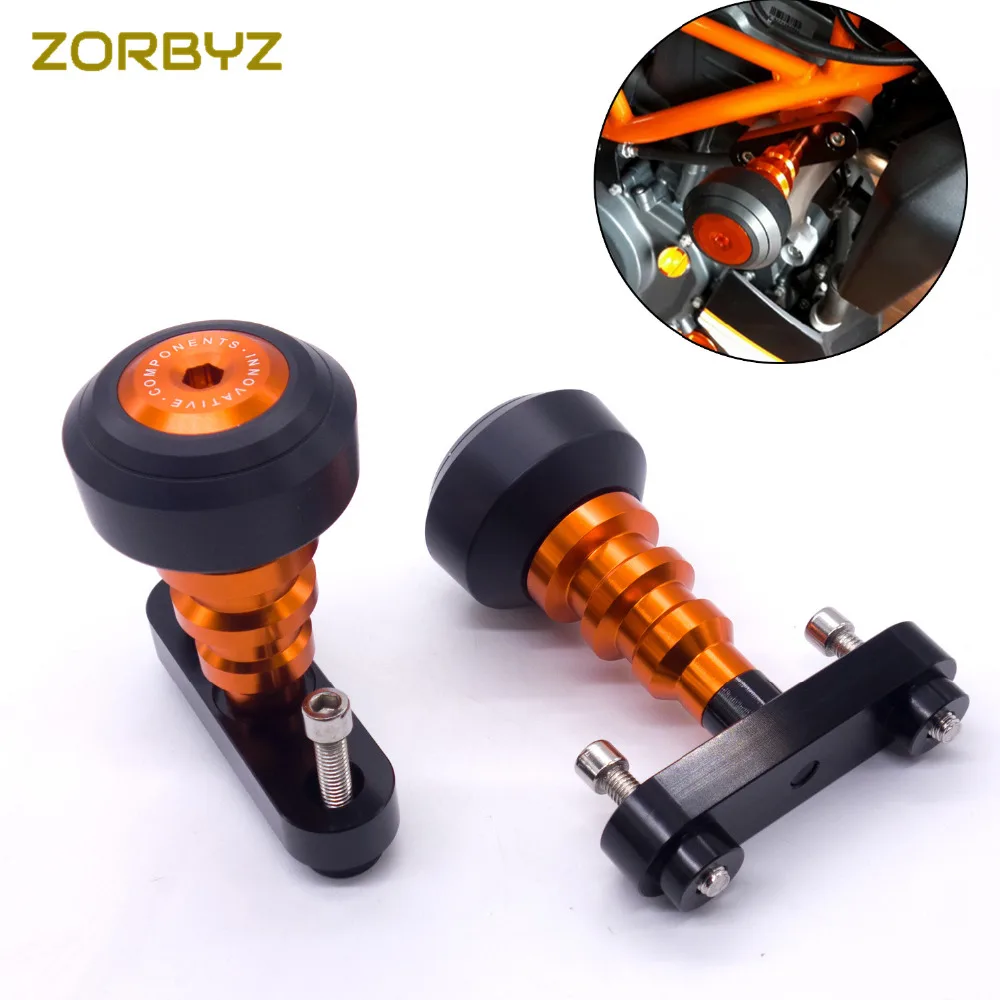 ZORBYZ New Frame Sliders Crash Protectors Fit For KTM DUKE 125 200 390