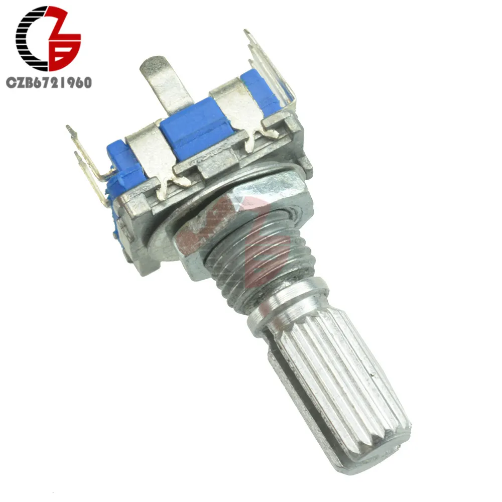 

10PCS Rotary Encoder Switch EC11 Audio Digital Potentiometer with Handle Length 20mm