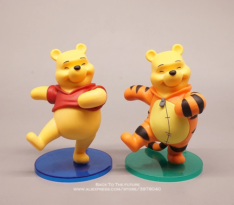 Cena Disney kubuś puchatek puchatek 13cm 2 style figurka Anime dekoracja kolekcja figurka mini lalka model zabawkowy dla dzieci prezent