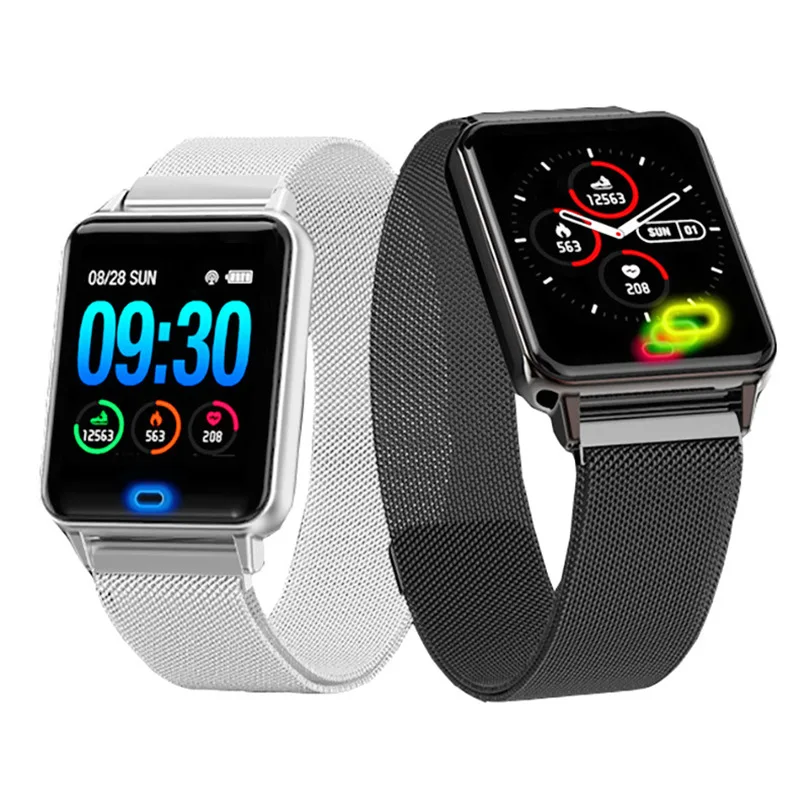 

Smart Watch Fitness Tracker Bluetooth Smart Band Metal Sports Bracelet Activity Tracker Smart Wristband Smart Life PK mi Band