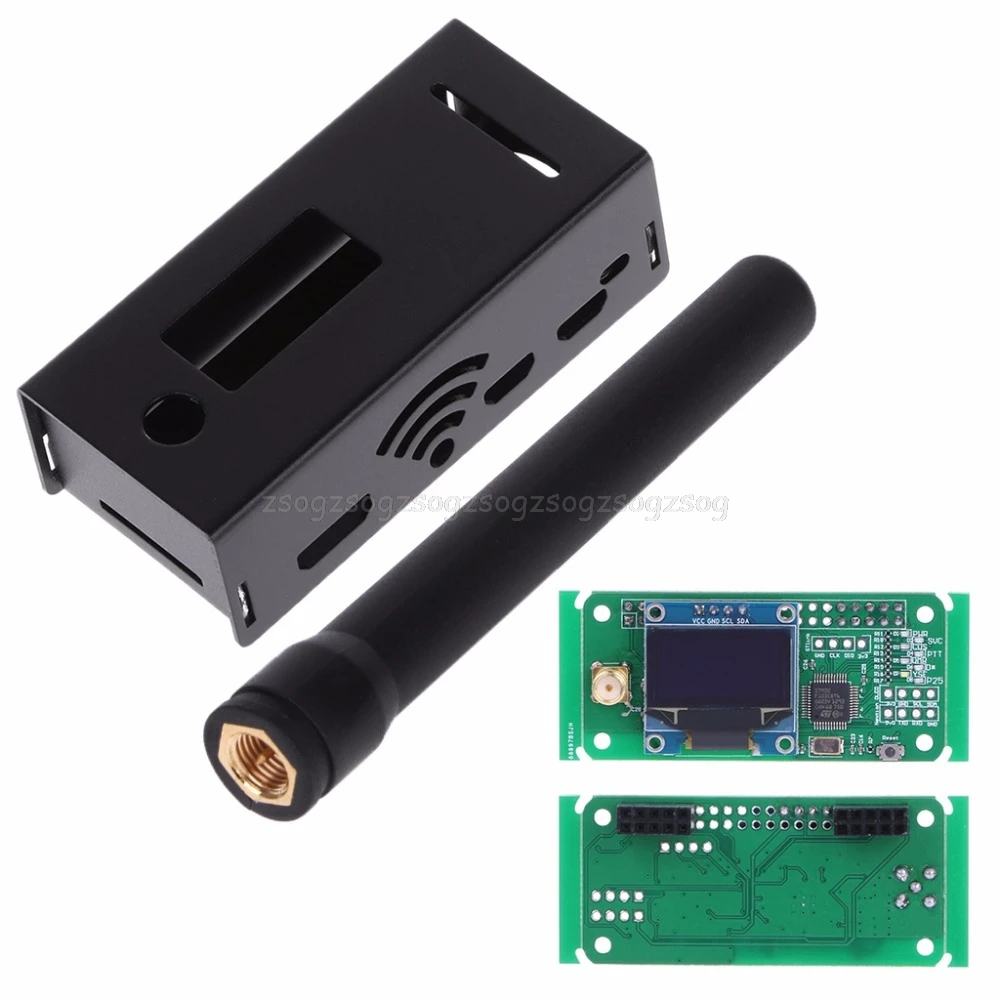 

UHF/VHF MMDVM Hotspot OLED Antenna Shell Case Kit P25 DMR YSF For Raspberry Pi JUN23 dropshipping