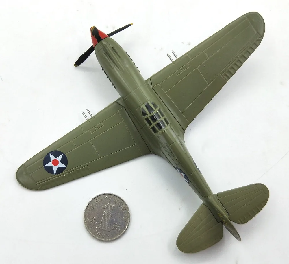 1: 72 Второй мировой войны Американский P-40B истребитель сплава модели самолетов Перл-Харбор Коллекция Модель