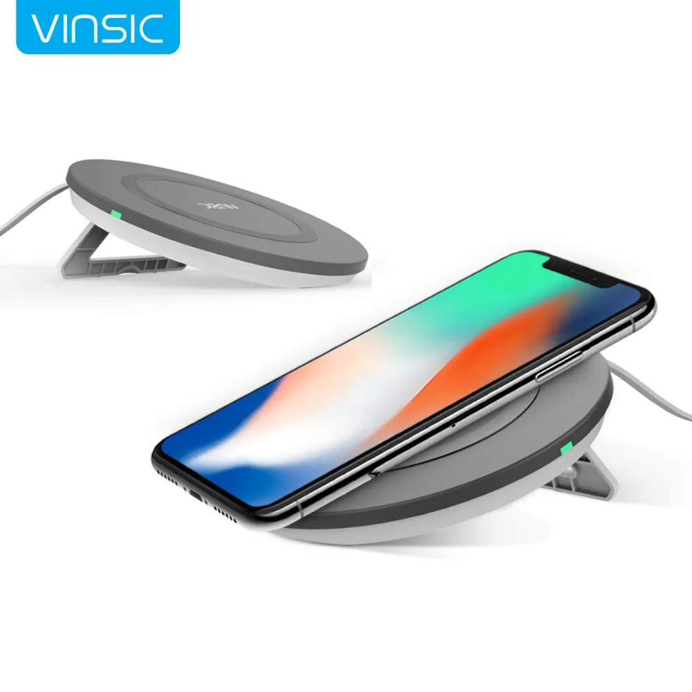 Vinsic UFO W11 Portable Wireless Charger 3 Coils Qi
