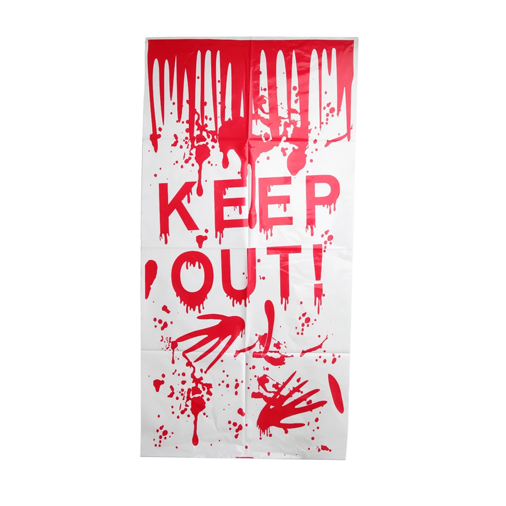 new hot bloody keep out handprint window door clings horror halloween party decoration horrifying halloween party accessories - Bloody Halloween Decorations new hot bloody keep out handprint window door clings horror halloween party decoration horrifying halloween party accessories - Bloody Halloween Decorations