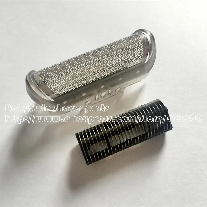 1 set 10B Shaver Foil and blade for BRAUN 10B 1000 Series CruZer 1 2 3 4 :Z20 Z30 Z40 Z50 Z60 2615 2675 2775 2776 2778 2838